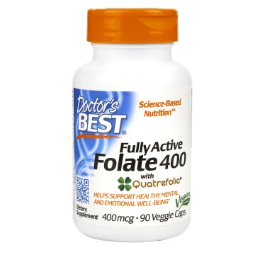 Doctor’s Best, Комплекс с фолиевой кислотой и витамином C, капсулы, 90 шт.