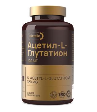Dietelle, Ацетил-L-Глутатион, капсулы, 20 шт.