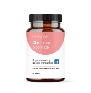 MINDLY Daily, Хром (пиколинат), таблетки, 60 шт.