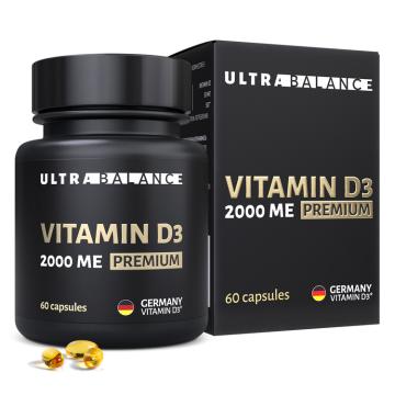 UltraBalance, Витамин D3 (2000 МЕ), капсулы, 60 шт.