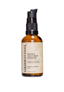 SIBIRBOTANIQ, Крем для лица с пробиотиком skinbiome, 50 мл