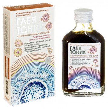 Глеятоник, Комплекс с тысячелистником и календулой при язвенных нарушениях, жидкость, 100 мл