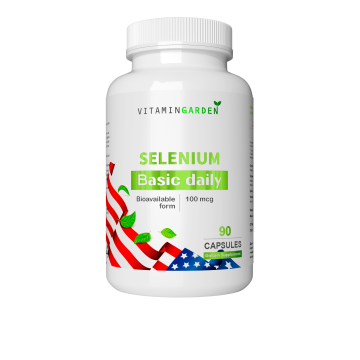 Vitamin Garden, Селен (селенометионин), капсулы, 90 шт.
