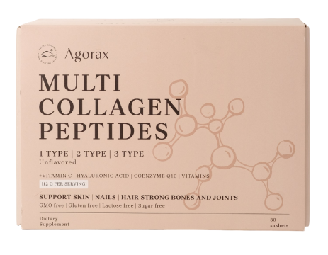 AGORAX, Мульти Коллаген Пептид, саше, 30 шт.