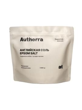 Autherra, Английская магниевая эпсом соль, 1000 г