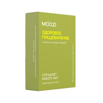 MOOZI, Чай из трав и специй «Здоровое пищеварение», стики, 10*2,5 г